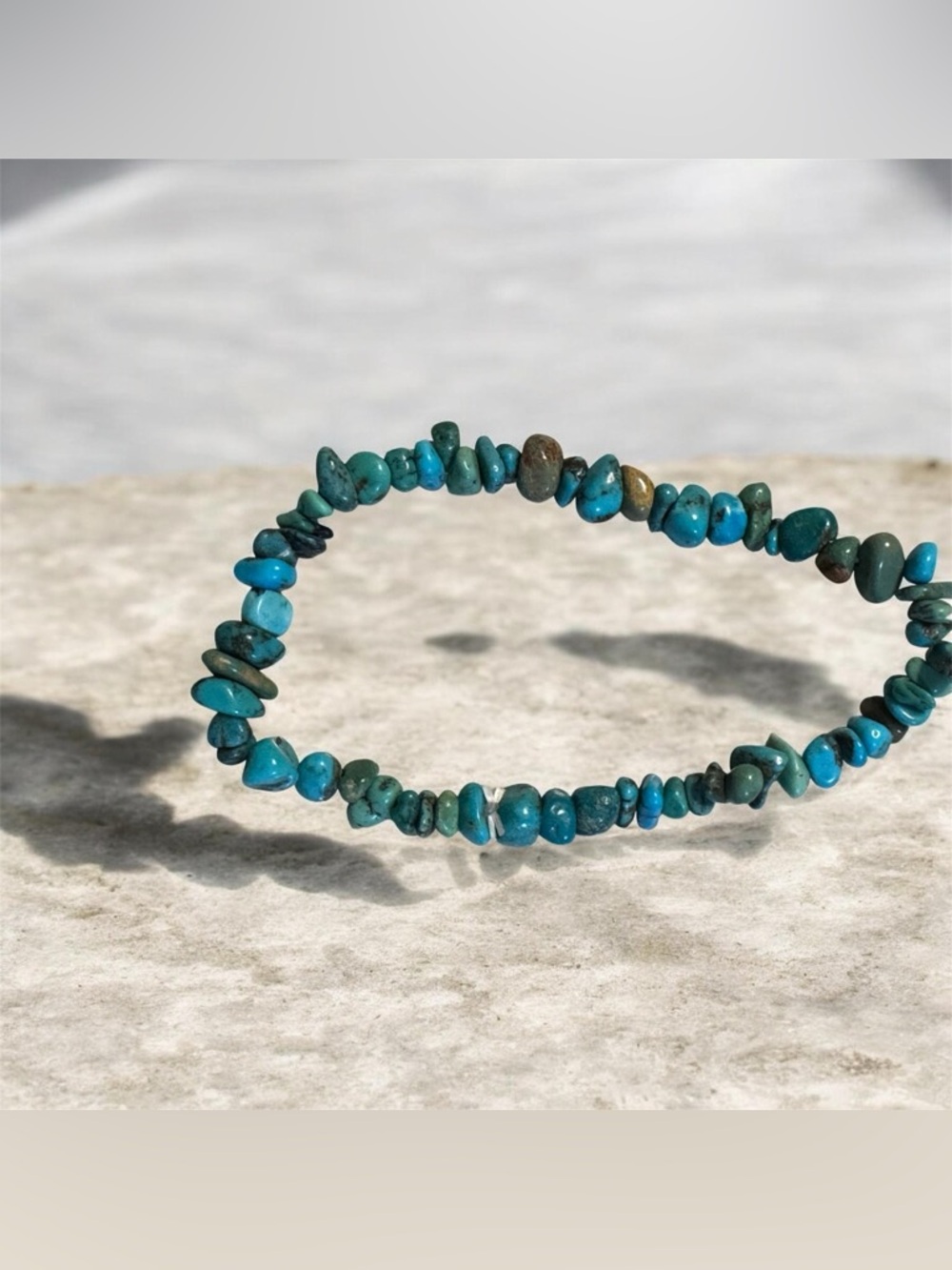 Turquoise Stretch Bracelet - Women Jewelry. Sedona Az